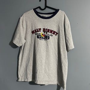 Walt Disney brand T-shirt with Mickey Mouse! Size Large!